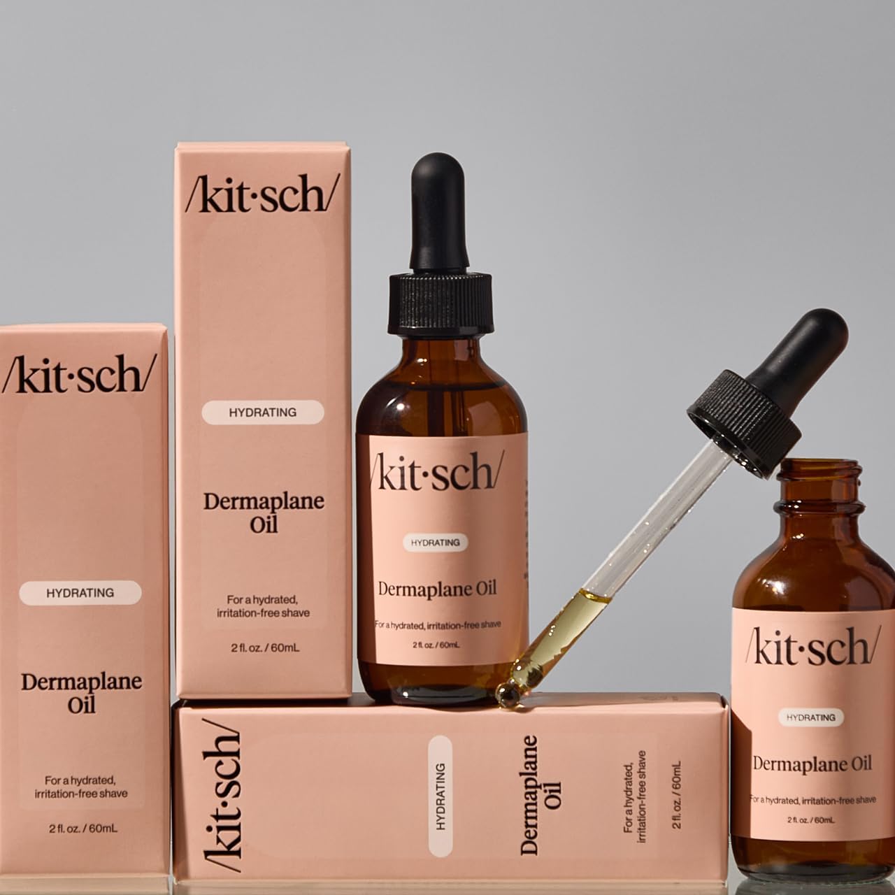Kitsch Dermaplane Face Oil with Jojoba & Argan Oil – Hydrating Facial Formula for Dermaplaning Tool, Gua Sha & Razor Use Kitsch buy supplements canada