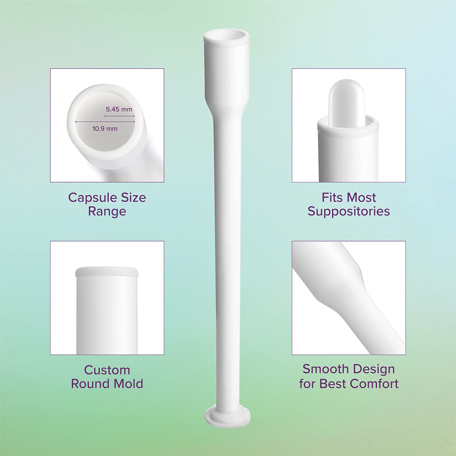 Intimate Rose 15 Count Vaginal Suppository Applicator - Fits Most Boric Acid Suppositories & Vaginal Suppository - Individually Wrapped Suppository Applicators from Intimate Rose buy supplements canada