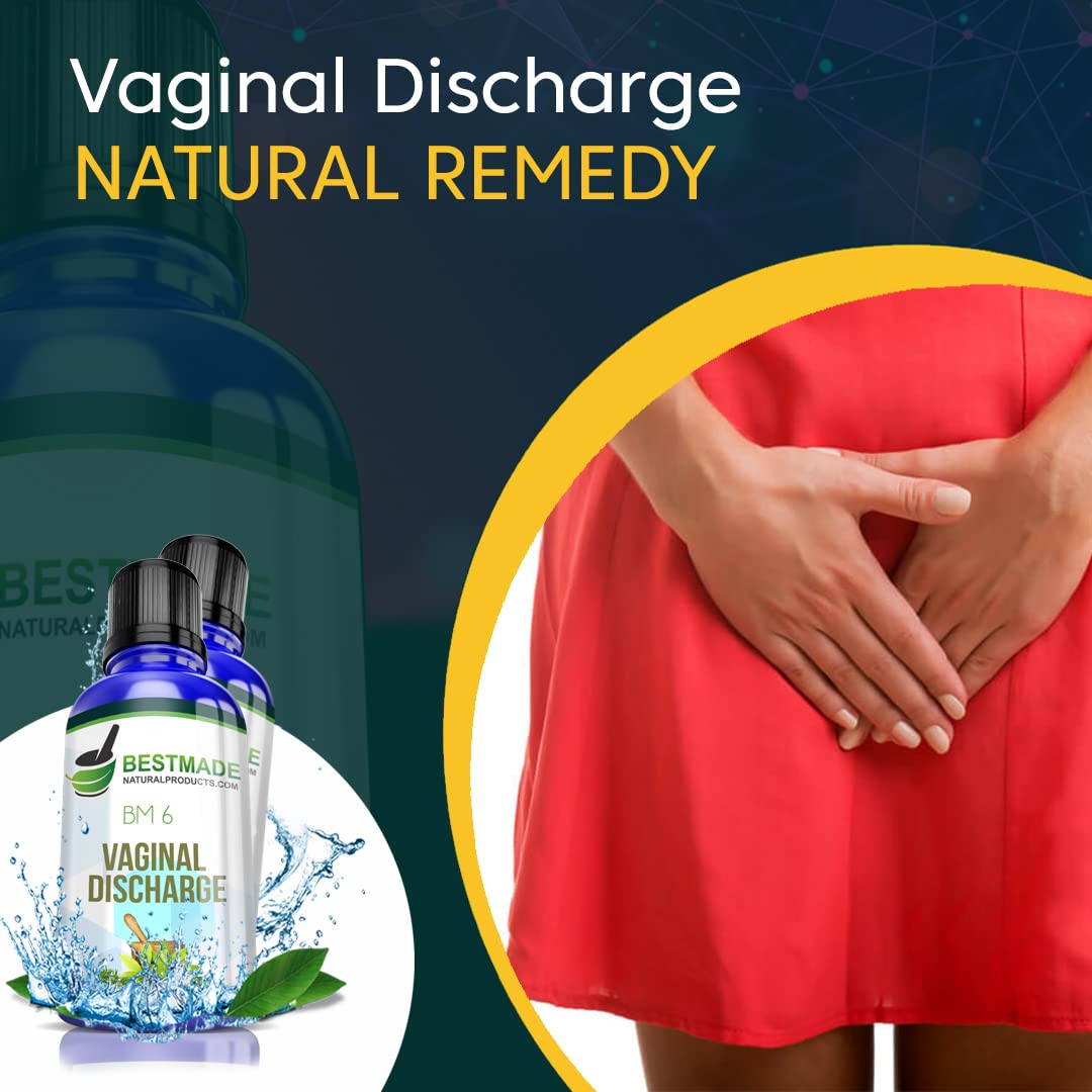 Vaginal Discharge BM6 - Natural Remedy for Leucorrhea, Unusual Vaginal Discharge & Odor, Helps Relieve Bestmade Naturalproducts.com buy supplements canada