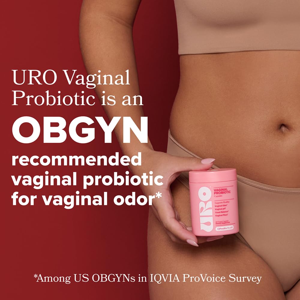 O Positiv URO Vaginal Probiotics for Women pH Balance with Prebiotics & Lactobacillus – Vaginal Health Supplement – Promote Healthy Vaginal Odor & Flora, 60 Count (Pack of 1), 1 Month Supply O Positiv buy supplements canada