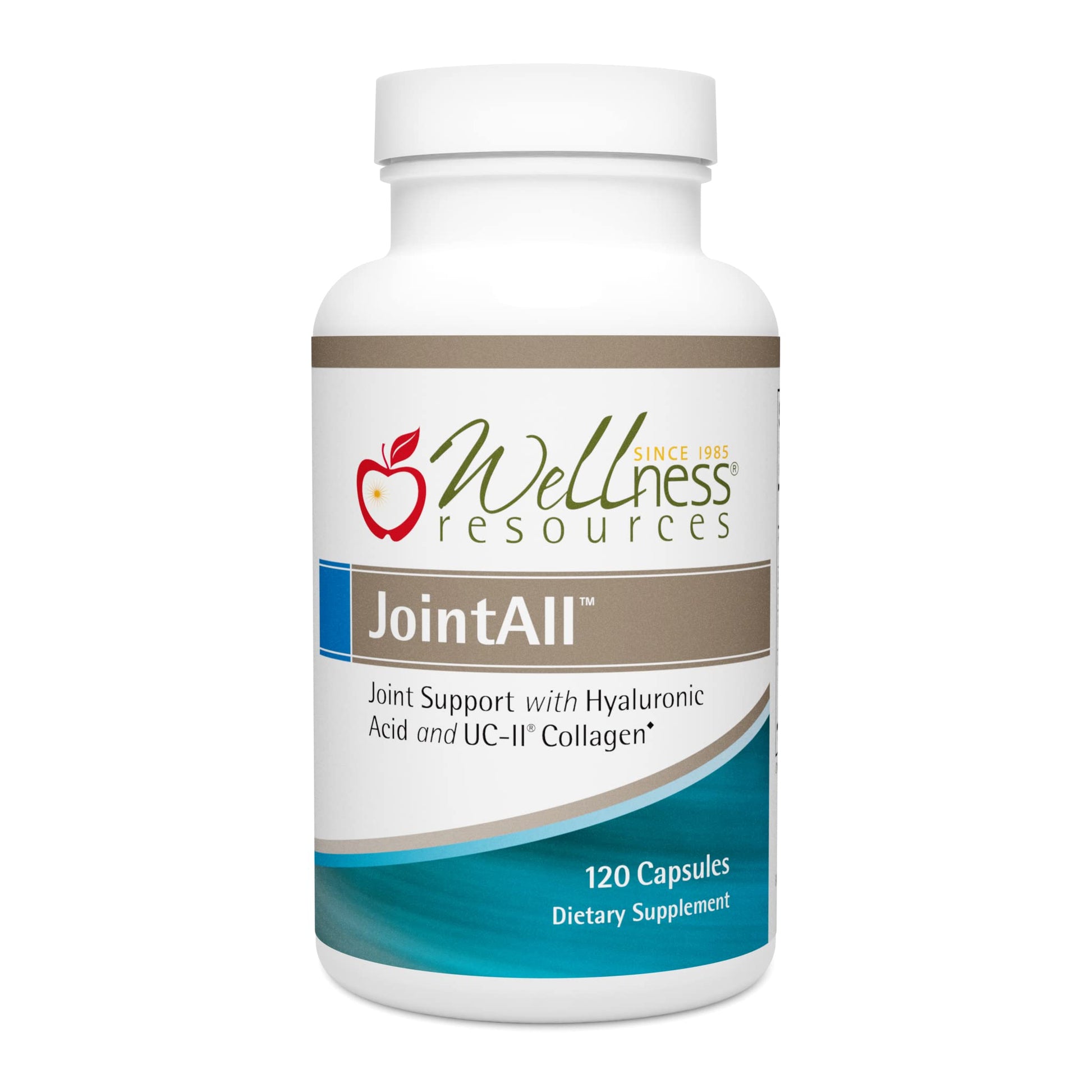 Wellness Resources JointAll - Joint Support Supplement with Natural Hyaluronic Acid, UC-II Collagen, Glucosamine, Chondroitin for Joint Strength and Comfort (120 Capsules) … Wellness Resources buy supplements canada