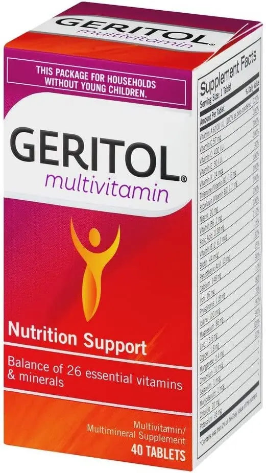 Geritol Complete Tablets 100 Tablets (Pack of 4) Geritol buy supplements canada