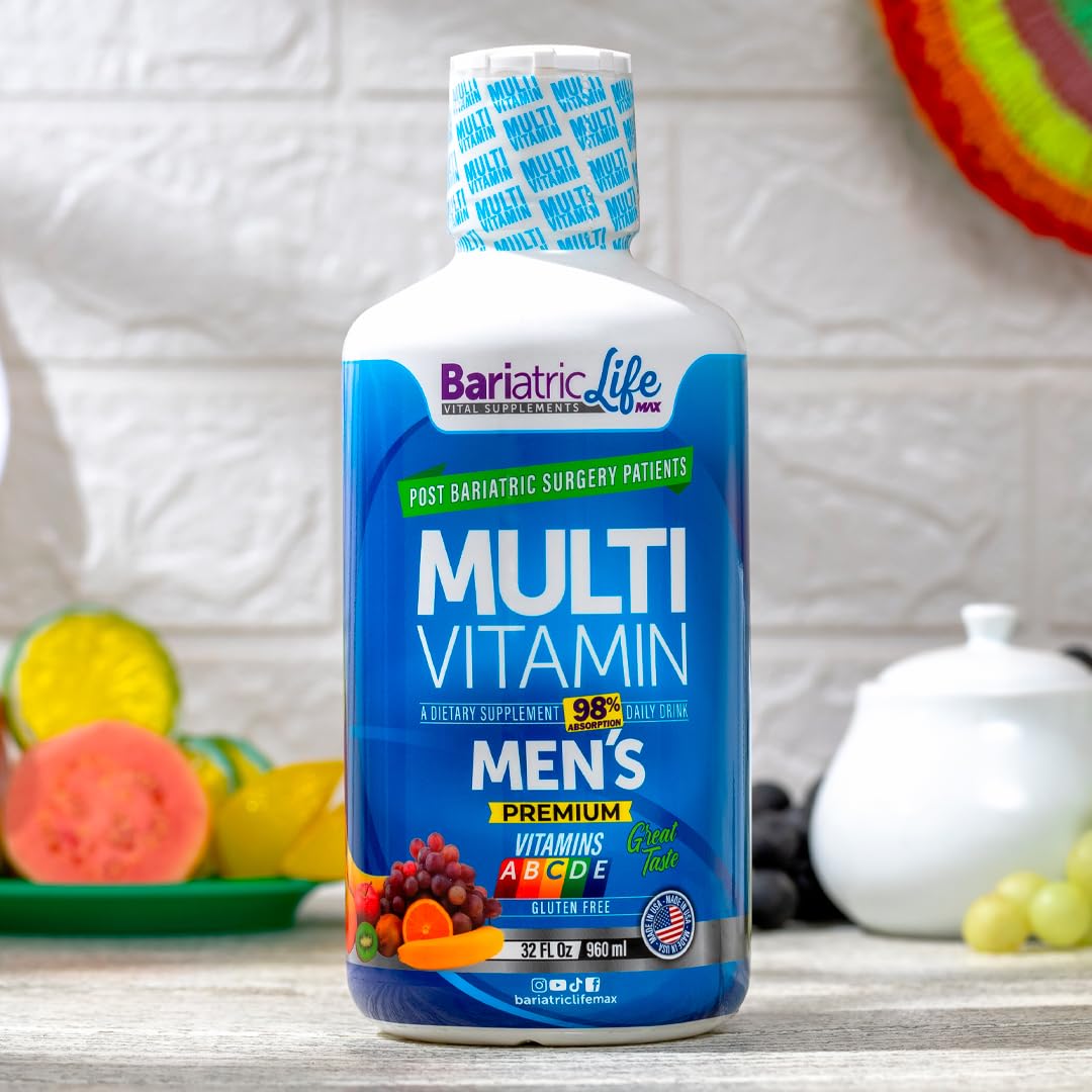 Bariatric Multivitamin Design for Post Bariatric Surgery Mens Patients, Sugar Free, 100+ Vitamins, Minerals & Amino Acids, Supports Muscle, Heart Bariatric Life Max buy supplements canada