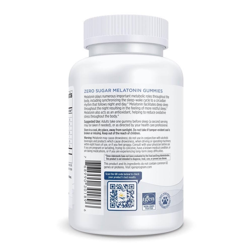 Nordic Naturals Zero Sugar Melatonin Gummies, Raspberry - 120 Gummies - 1.5 mg Melatonin - Great Taste - Restful Sleep, Antioxidant Support - Non-GMO, Vegan - 120 Servings Nordic Naturals buy supplements canada