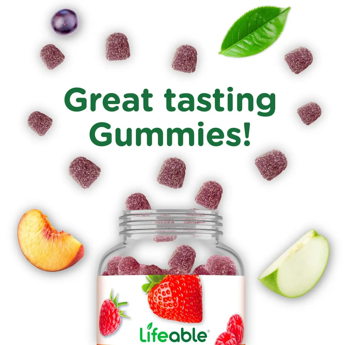 Lifeable Sugar Free Multivitamin for Men Gummies | with Iron and 18 Essential Vitamins and Minerals | Sugar Free Vitamins | 90 Gummies Lifeable buy supplements canada