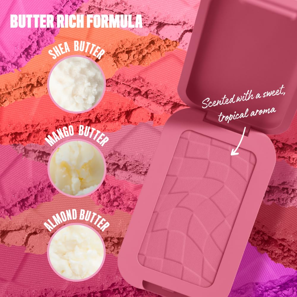 NYX PROFESSIONAL MAKEUP Buttermelt Powder Blush, Fade and Transfer-Resistant Blush, Up to 12HR Make Up Wear, Vegan Formula - For The Butta NYX PROFESSIONAL MAKEUP buy supplements canada