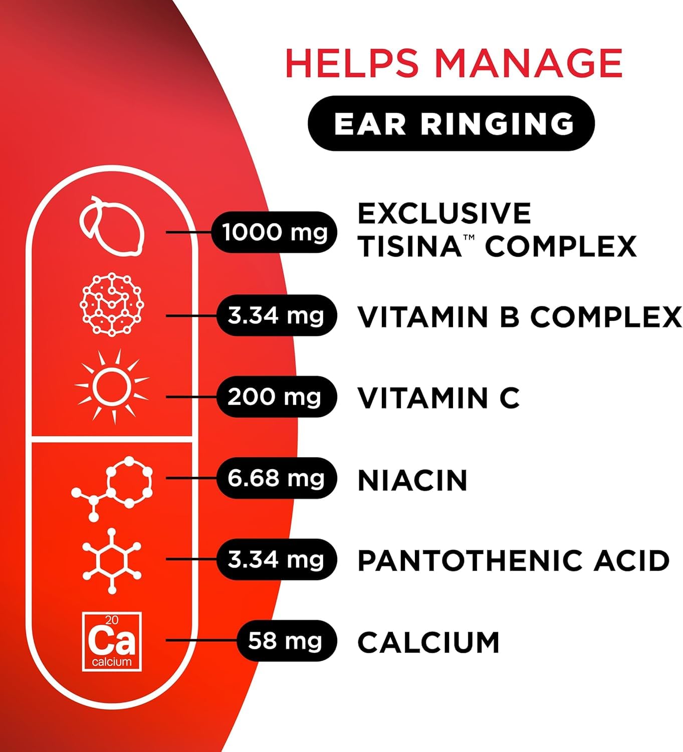Lipo-Flavonoid Ear Ringing - Doctor-Recommended for Ringing Ears - Clinically Proven Lemon Bioflavonoid Complex with Vitamins C, B1, B2, B6, B12 Lipo-Flavonoid buy supplements canada