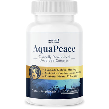 Nature’s NutriWave AquaPeace – Aqua Peace Caps Daily Marine-Based Supplement with Seaweed & Algae Extracts – Clean, Stimulant-Free Formula – Non-GMO, Made in USA - 30 Capsules, 1 Month Supply Nature’s NutriWave buy supplements canada