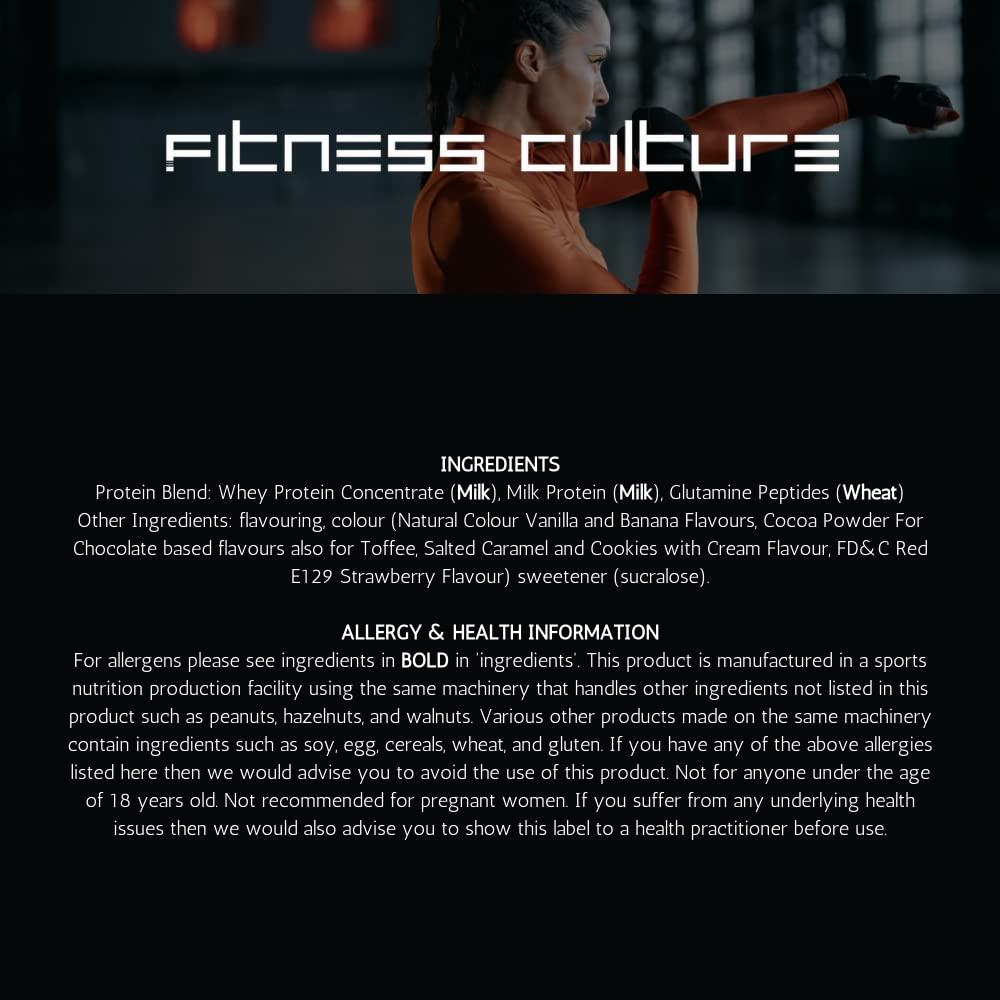 Fitness Culture Protein Plus, Whey Protein Powder with Added Glutamine, Immune and Digestive System Support Generic buy supplements canada