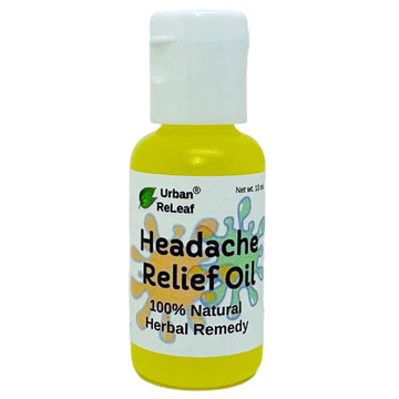 Urban ReLeaf Headache Relief Oil! 100% Natural Herbal Remedy, Sinus, Tension, Neck, Temples. Made in USA! Works Fast! Gentle Essential Oil Relief Urban ReLeaf buy supplements canada