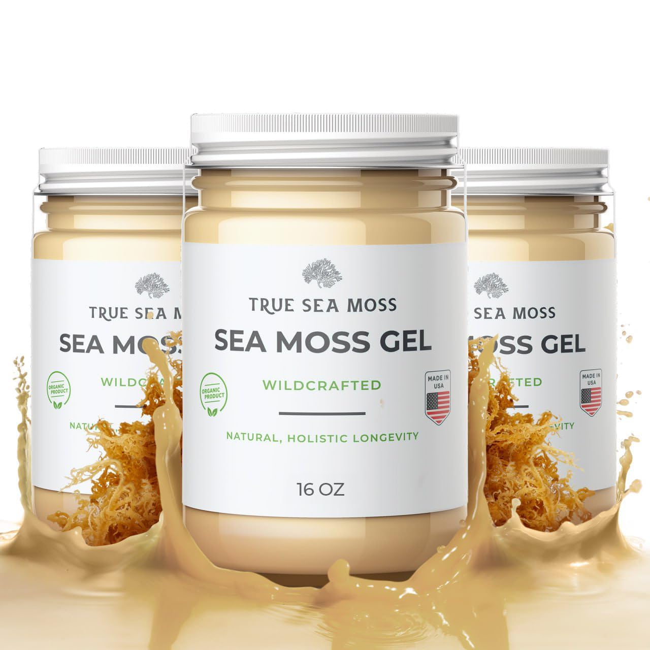 TrueSeaMoss Wildcrafted Irish Sea Moss Gel – Nutritious Raw Seamoss Rich in Minerals TrueSeaMoss buy supplements canada