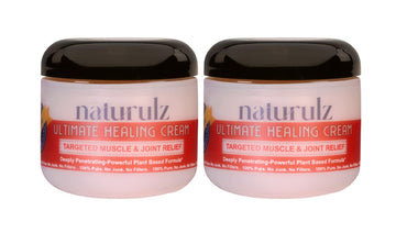 Naturulz Ultimate Healing Cream 4oz Bundle & Save – Plant-Based Topical for Daily Relief of Soreness, Stiffness & Discomfort in Back, Shoulder, Knee, Neck & Foot, Lightweight, Clean Ingredients Naturulz buy supplements canada