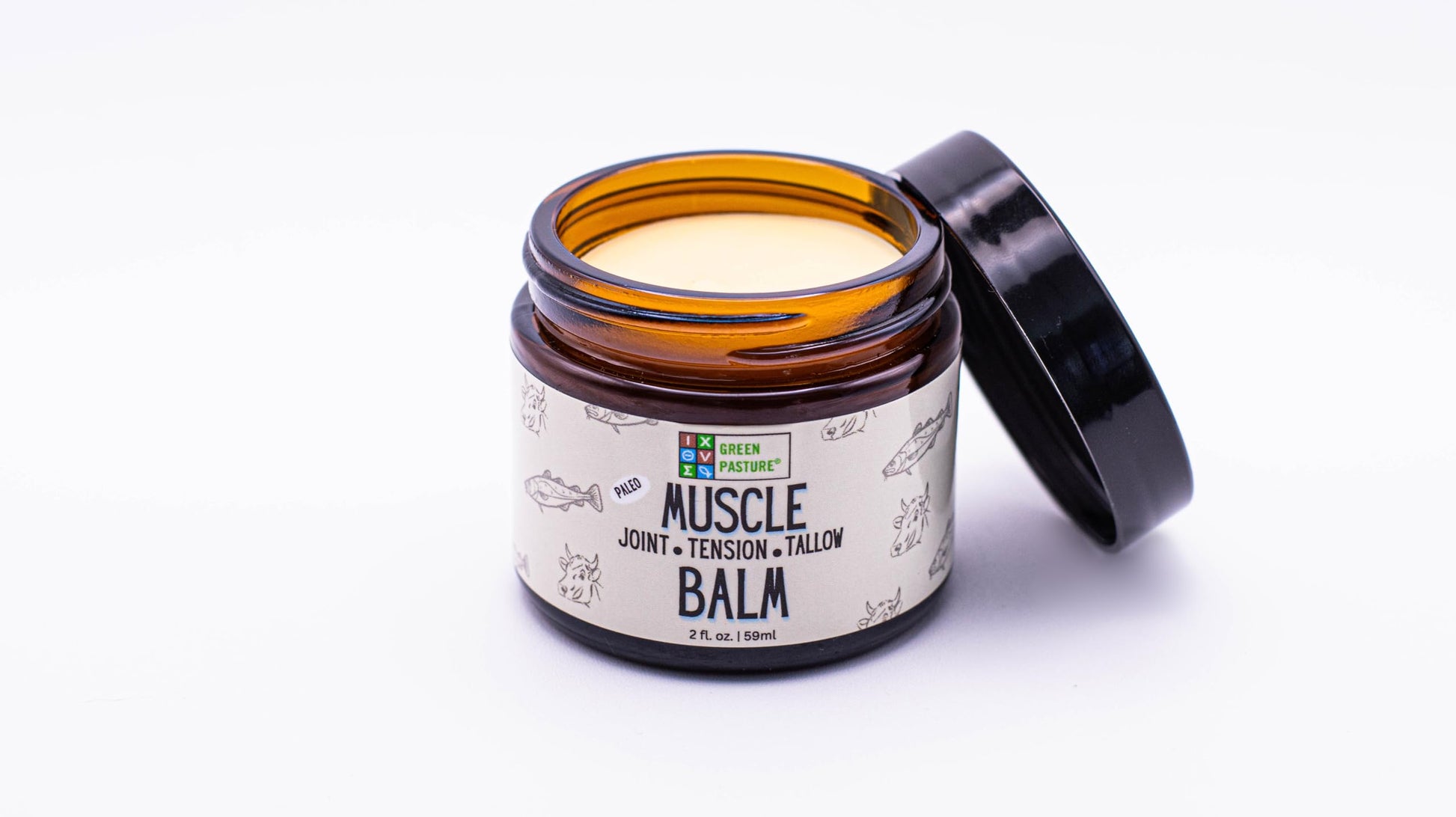 Green Pasture Muscle Balm (Muscle Balm, 2, Fl Oz), Cream Green Pasture buy supplements canada