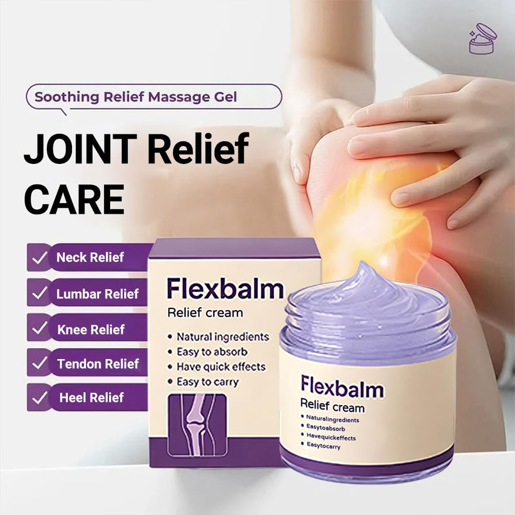 Flexbalm Rapid Joint Relief Gel, 2026 New Advanced Relief Soothing Massage Gel, Flexbalm Rapid Joint Relief Cream for Back, Neck, Hands, Knee (2PCS) DESIYUE buy supplements canada