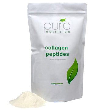 Pure Collagen Powder, Bovine Collagen Peptides Powder by Pure 400g Pure buy supplements canada