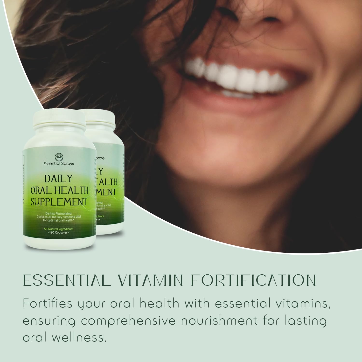 Essential Sprays Daily Oral Health Supplement - 30 Servings - Dentist Formulated Advanced Holistic Approach with L-Lysine, Niacin, Thiamin, & Vitamins for Men & Women Essential Sprays buy supplements canada