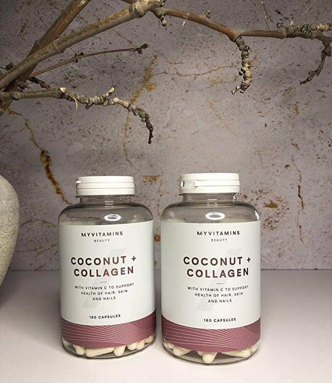 Coconut + Collagen (180 Capsules) - Myvitamins MyVitamins buy supplements canada