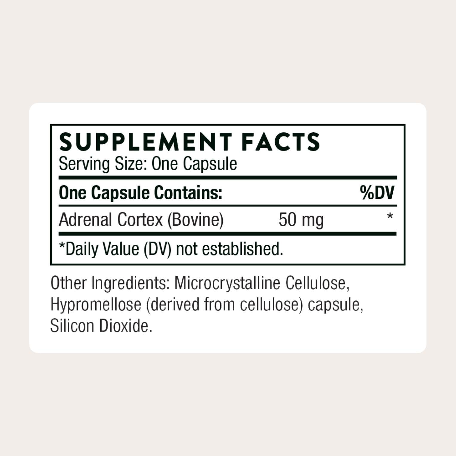 THORNE - Adrenal Cortex - Supplement for Cortisol Management - Supports Healthy Adrenal Gland Function, Stress Management, Immune System, Fatigue & Metabolism THORNE buy supplements canada