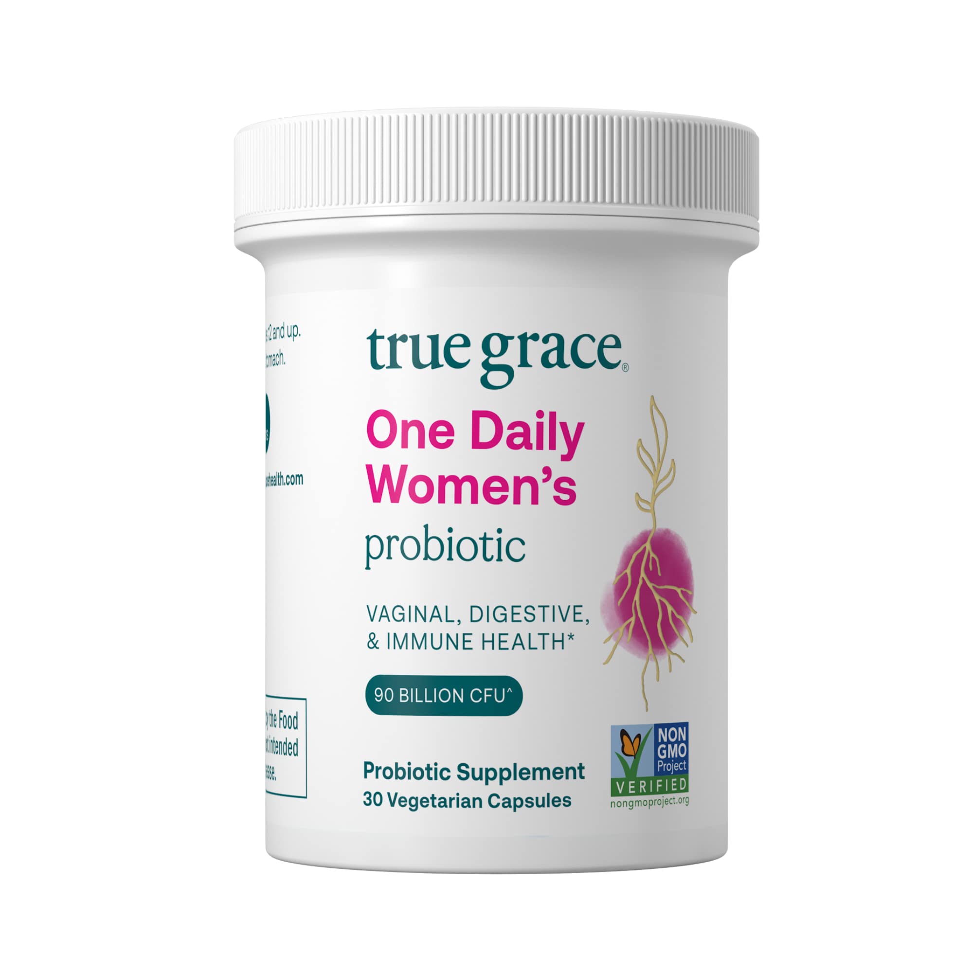 True Grace One Daily Women’s Probiotic - 30 Vegetarian Capsules - Digestive, Vaginal True Grace buy supplements canada