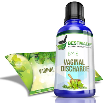 Vaginal Discharge BM6 - Natural Remedy for Leucorrhea, Unusual Vaginal Discharge & Odor, Helps Relieve Bestmade Naturalproducts.com buy supplements canada