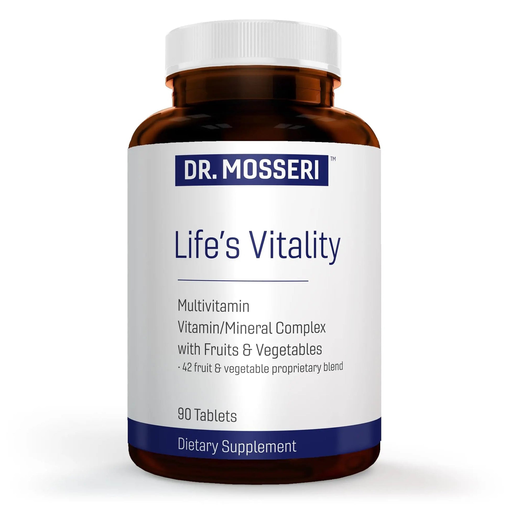 DR. MOSSERI Life's Vitality Vegan Multivitamin for Men & Women – Non-GMO Formula with 42 Fruits and Vegetables, Daily Multivitamin and Mineral Complex DR. MOSSERI buy supplements canada