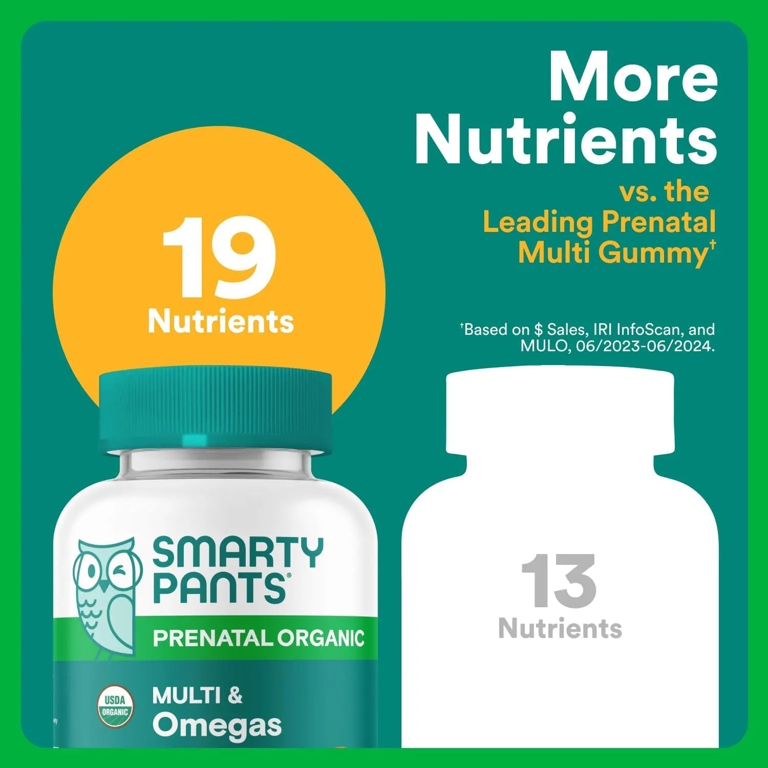 SmartyPants Organic Prenatal Vitamins for Women, Multivitamin Gummies: Biotin, Methylfolate, Omega 3 (ALA), Vitamin D3, C, Vitamin B12, B6, A, K2 & Zinc SmartyPants buy supplements canada