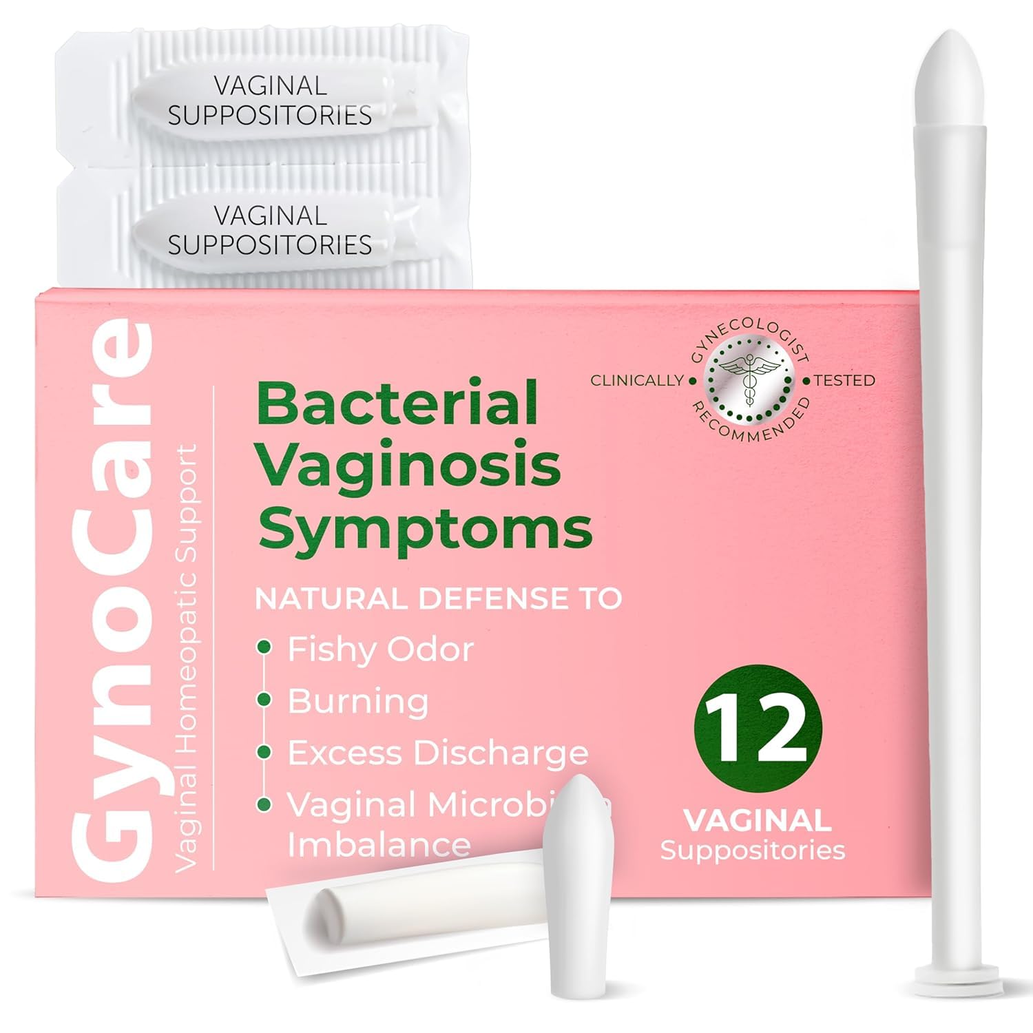 Bacterial Vaginosis Treatment | BV Treatment For Women | Boric Acid Suppositories For Women | Natural Homeopathic for Odor, Itching, Discharge, BV, and Vaginal Microbiota Imbalance | 12 Suppositories Terramed Just Think Comfort buy supplements canada