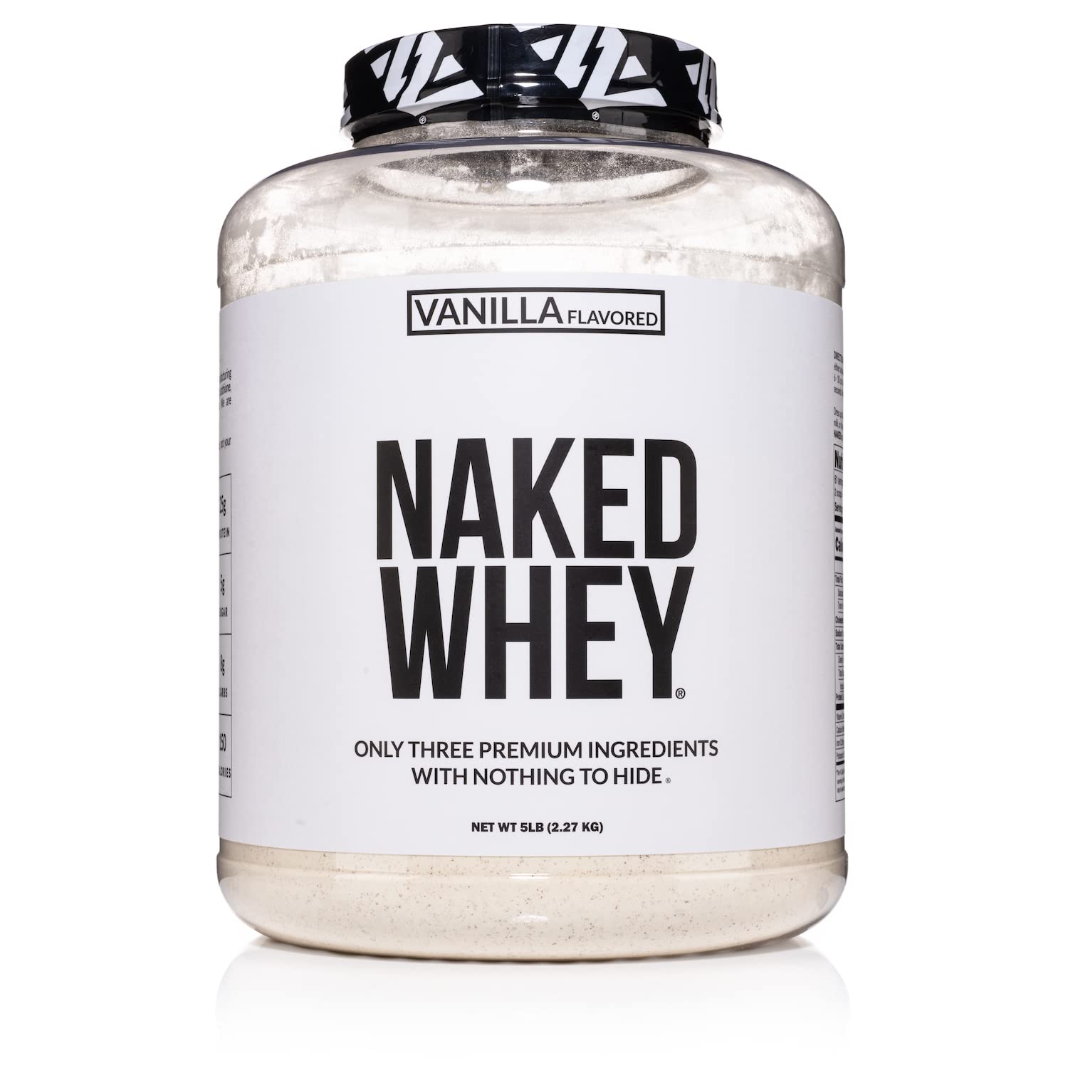 NAKED Nutrition Whey Vanilla Protein - All Natural Grass Fed Whey Protein Powder NAKED buy supplements canada