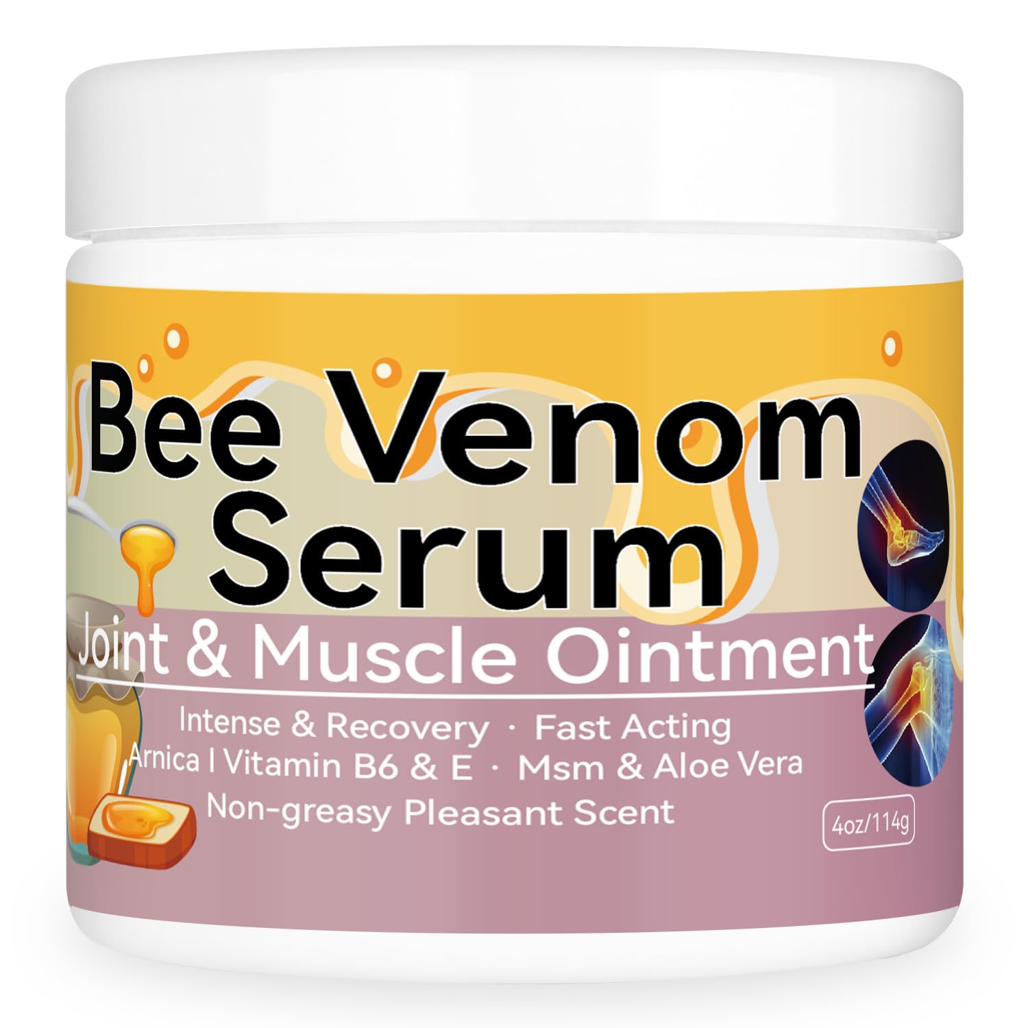 Cedonivor Bee Venom Cream, Joint & Muscle Soothing, Professional Bee Venom Joint Cream,Joint Gel - Specially for for Back, Neck, Hands, Knee Cedonivor buy supplements canada