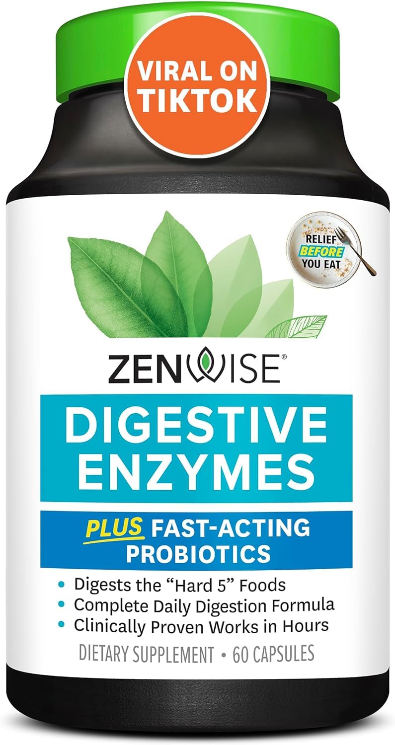 Zenwise Health Digestive Enzymes - Probiotic Multi Enzymes with Probiotics Zenwise Health buy supplements canada