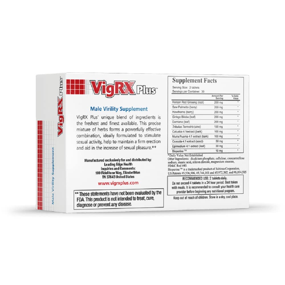 VigRX Plus Daily Supplement Tablets (1) VigRX buy supplements canada