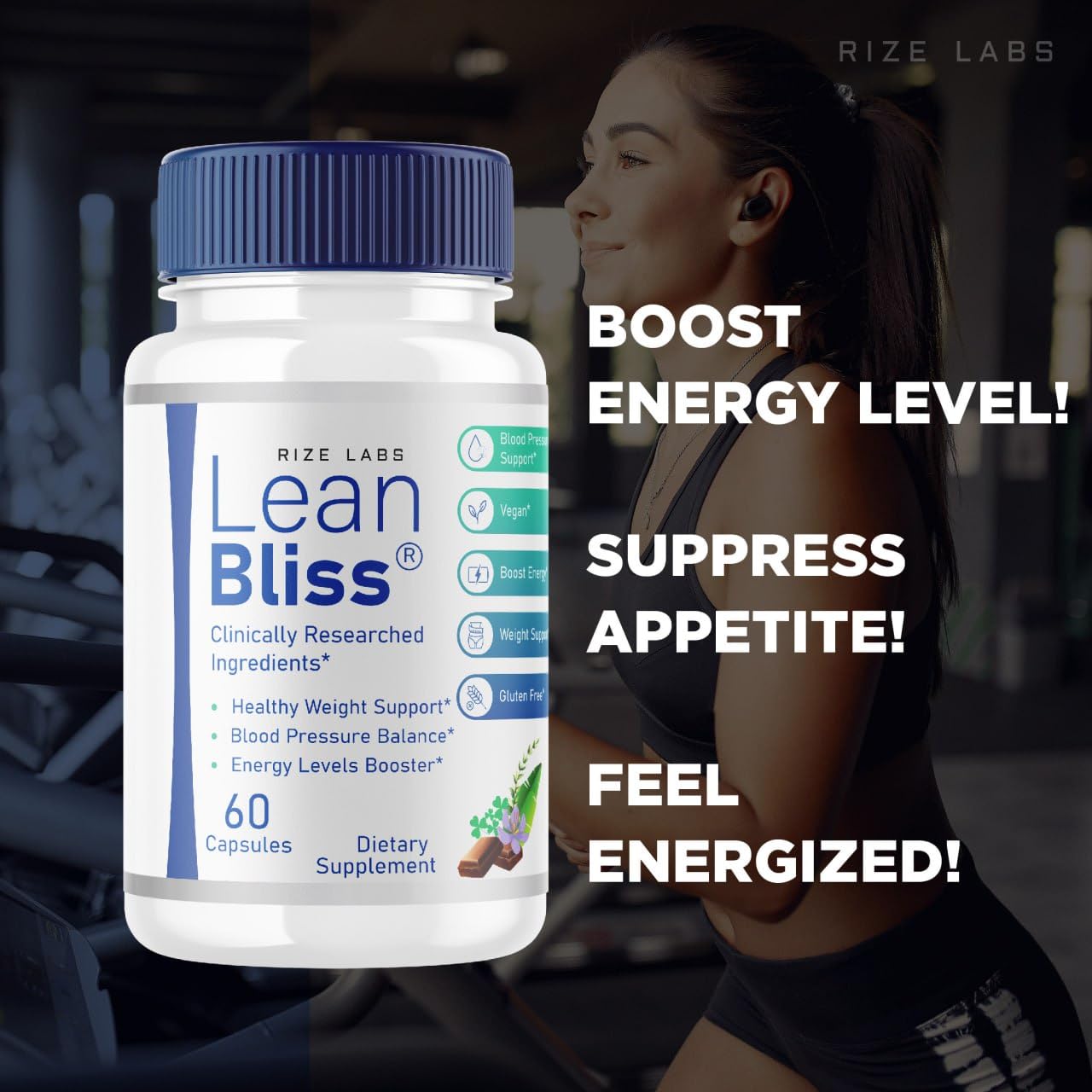 (2 Pack) Lean Bliss Weight Loss Pills, Lean Bliss Fat Burning Formula, LeanBliss Advanced rize labs buy supplements canada