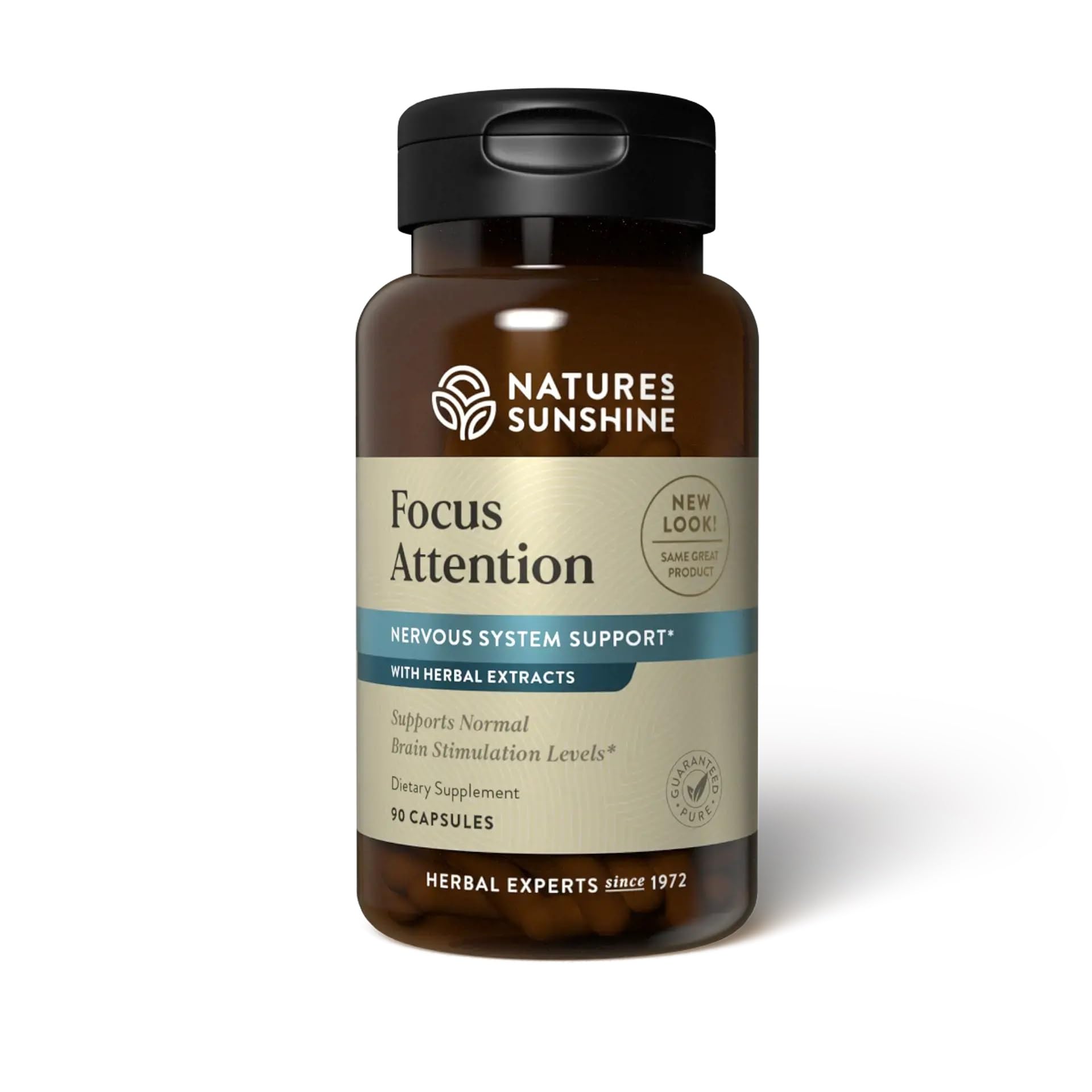 Nature's Sunshine Focus Attention, 90 Capsules, Provides Nutrients That Help Maintain Normal Brain-Stimulation Levels While Supporting Blood Circulation and Neurotransmitter Levels in The Brain Nature's Sunshine buy supplements canada