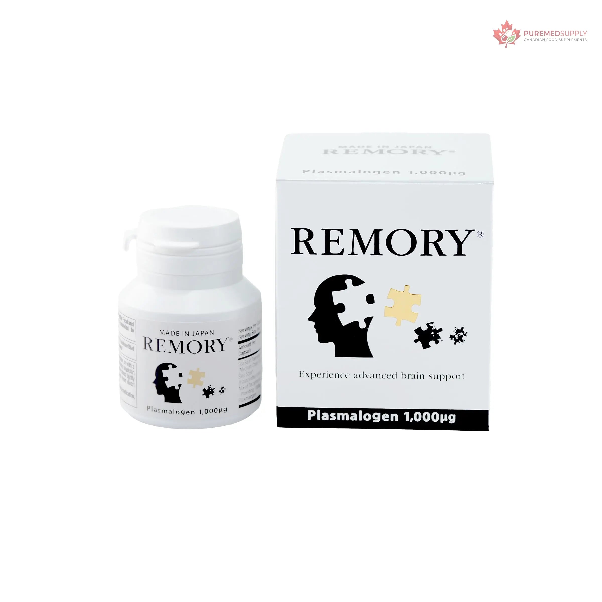 REMORY Plasmalogen Sea Squirt Supplement - Brain Health Supplement - 30 Days Supply REMORY buy supplements canada
