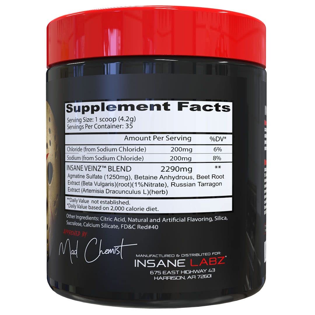 Psychotic, and Insane Veinz, Pre Workout Stack (Fruit Punch) Insane Labz buy supplements canada