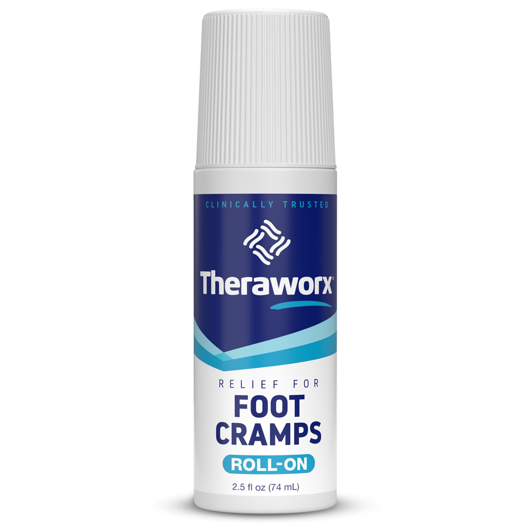 Theraworx Relief for Foot Cramps, Fast-Acting Foot Cramp Relief Roll-On - 2.5 Oz - 1 Count Theraworx buy supplements canada