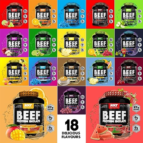 NXT Nutrition Beef Protein Isolate Powder - Protein Powder High in Natural Amino Acids NXT Nutrition buy supplements canada