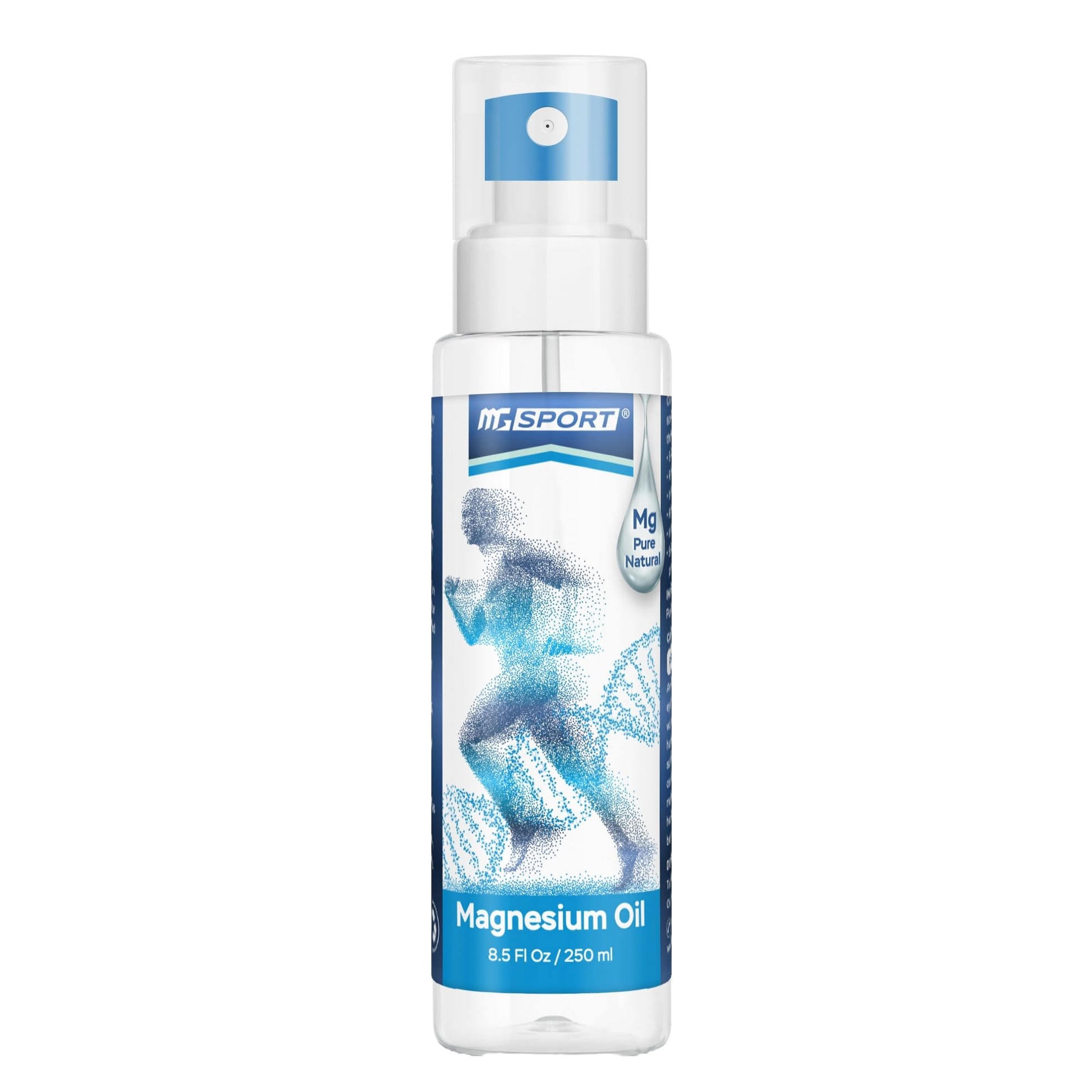 High Absorption Pure Magnesium Oil Spray – 250 ml – 100% Pure Magnesium Chloride MGSPORT buy supplements canada