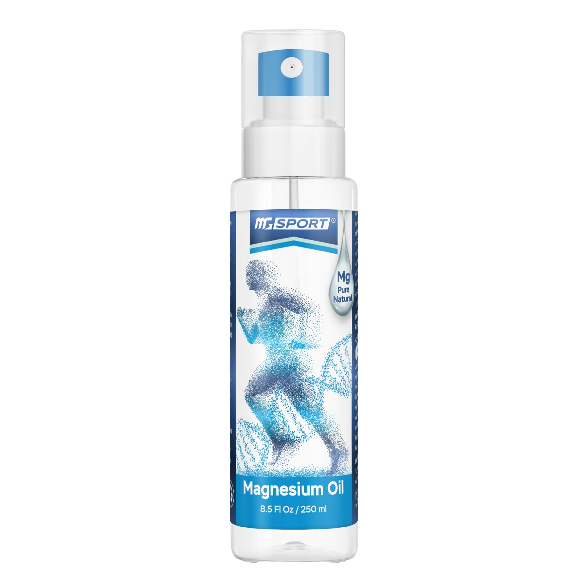 High Absorption Pure Magnesium Oil Spray – 250 ml – 100% Pure Magnesium Chloride MGSPORT buy supplements canada