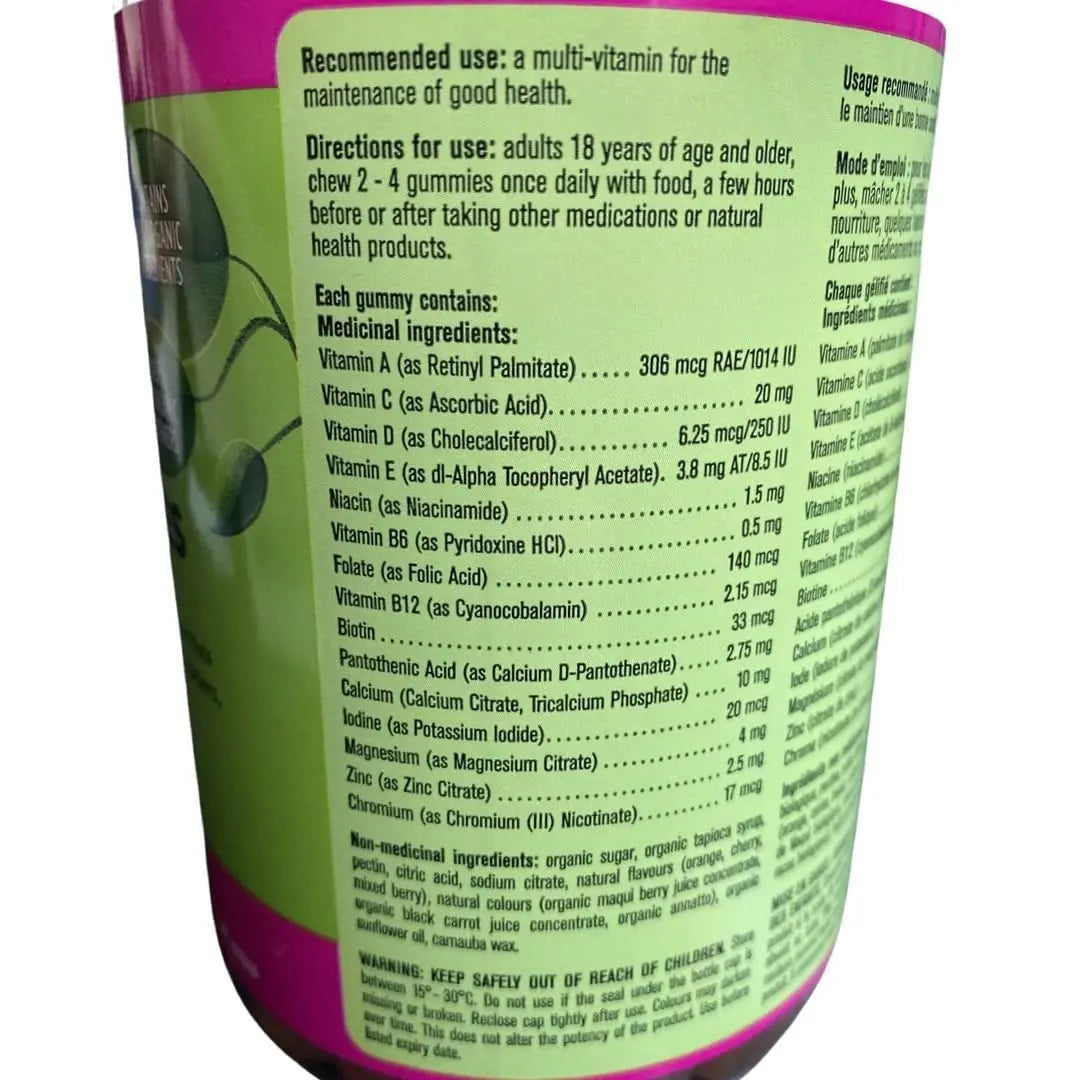 Kirkland Signature Adult Multi-Vitamin Gummies, 250 Gummies KIRKLAND buy supplements canada