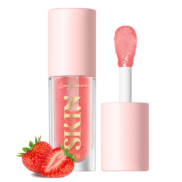 LANGMANNI Moisturizing Lip Oil,No-Sticky Lip Gloss Lip Balm Lip Care,Fruit Flavoured Lip Oil For Dry Lip's Moisturizing Hydrating And Nourishing ((Strawberry)) LANGMANNI buy supplements canada