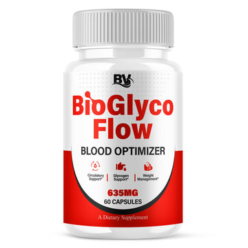 BioGlyco Flow Advanced Daily Multivitamin Health Support and All Natural Wellness Supplement Formula, BioGlyco Flow Premium Health and Wellness Support Formula Supplement (1 Pack - 60 Capsules) BLUE VIBE buy supplements canada
