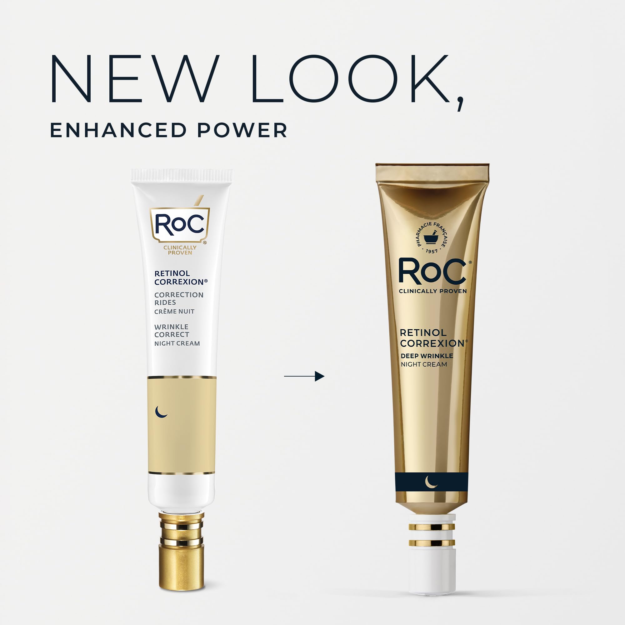 RoC Retinol Correxion Night Cream for Deep Wrinkles, Anti Aging Skincare Treatment Women and Men, 1.0 oz RoC buy supplements canada