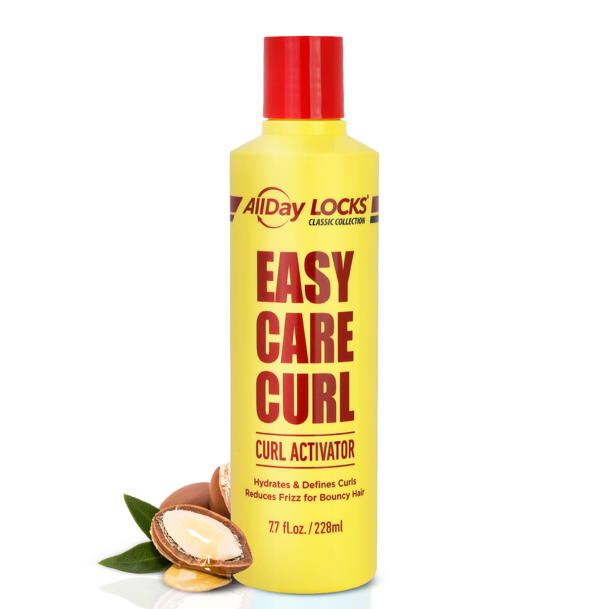 AllDay Locks Classic Easy Care Curl Activator - Activator Product for Curly Hair, Defines & Moisturizes Strands, Milky Cream Product for Men and Women, Easy Curling and Styling - 7.7 oz Bottle AllDay Locks buy supplements canada