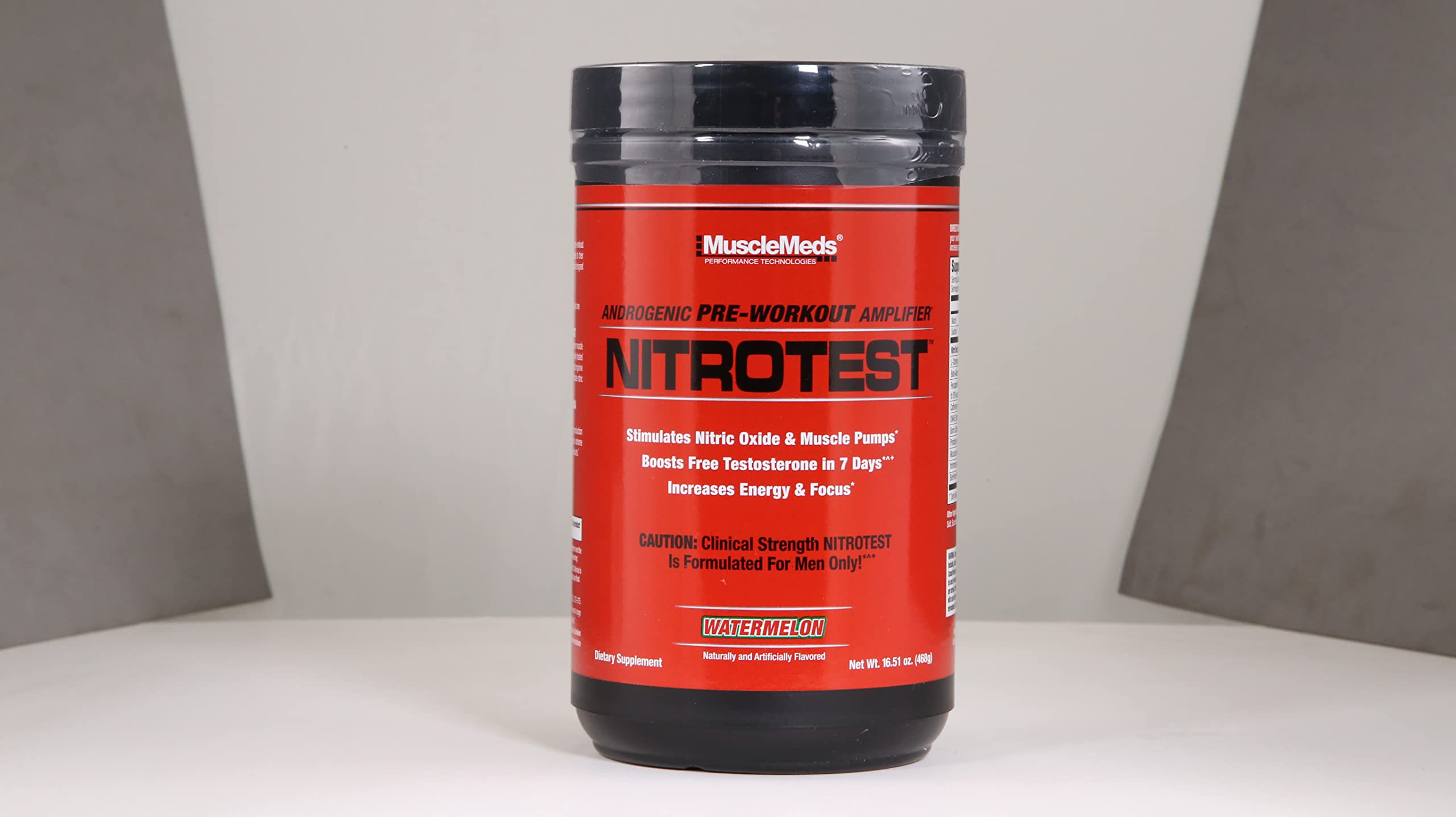 MuscleMeds Nitrotest Pre-Workout Supplement Drink, Boost Nitric Oxide, Testosterone MuscleMeds buy supplements canada