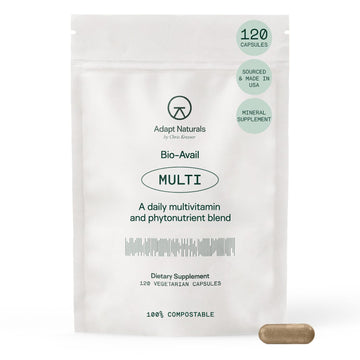 Adapt Naturals Multivitamin for Women & Men, Bioavailable Easy-to-Absorb Multivitamin Daily Supplement with Biotin, Niacin, Vitamin A, B, C, D, E, K1, Zinc, Magnesium - Immune Support - 30 Day Supply ADAPT NATURALS BY CHRIS KRESSER buy supplements canada