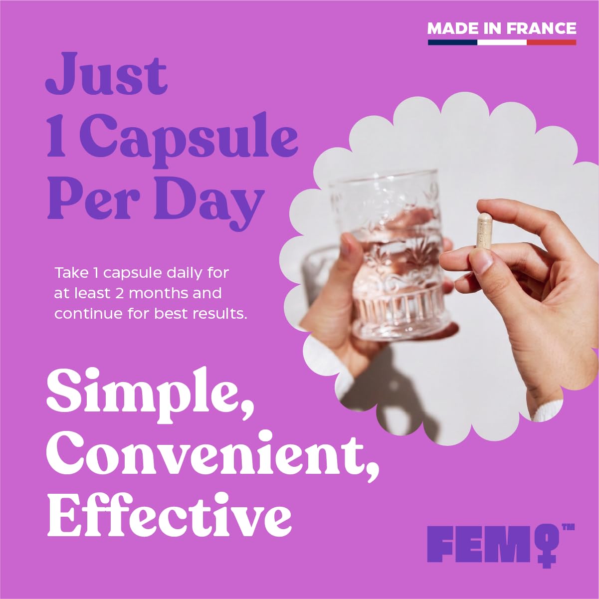 Upsa FEM Perimeno Perimenopause Supplements for Women - Non-Hormonal Pre-Menopause Support for Hot Flashes, Night Sweats, Mood, Sleep & Low Energy - 30 Capsules Upsa buy supplements canada