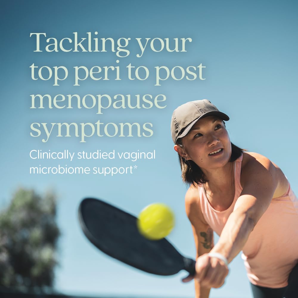 New Chapter All-Flora Probiotic Menopause Balance, Ultra-Concentrated Probiotics for Women with Black Cohosh for Menopause Hot Flashes, 100% Vegan, 30 Vegan Capsules New Chapter buy supplements canada