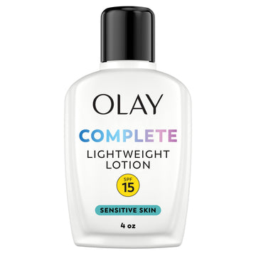 Olay Face Moisturizer, Complete All Day Moisturizer With Sunscreen Broad Spectrum SPF 15 - Sensitive, 4 fl. Oz, 1 unit Olay buy supplements canada