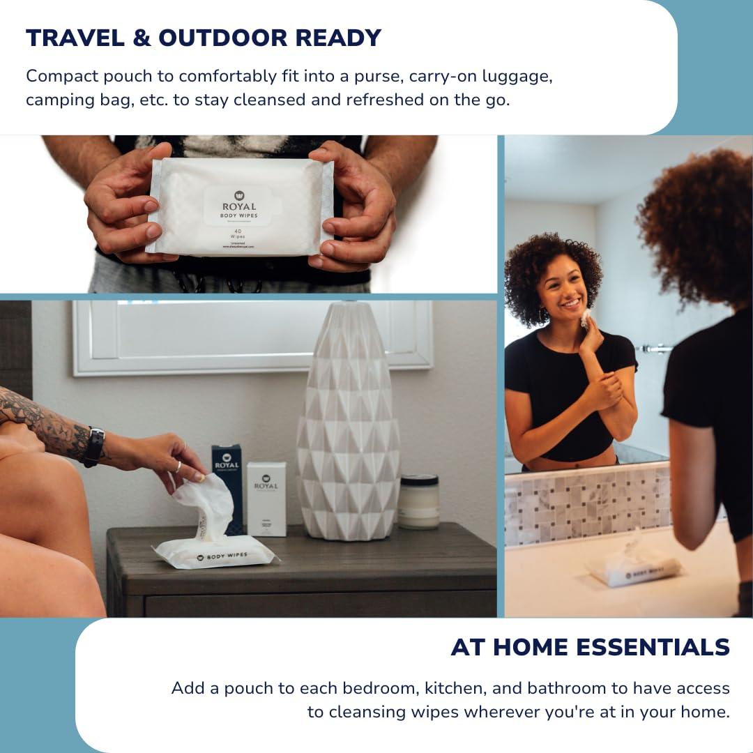 Royal Intimate Cleansing Feminine Wipes for Vaginal Hygiene, Personal Cleansing, Period Care Royal buy supplements canada